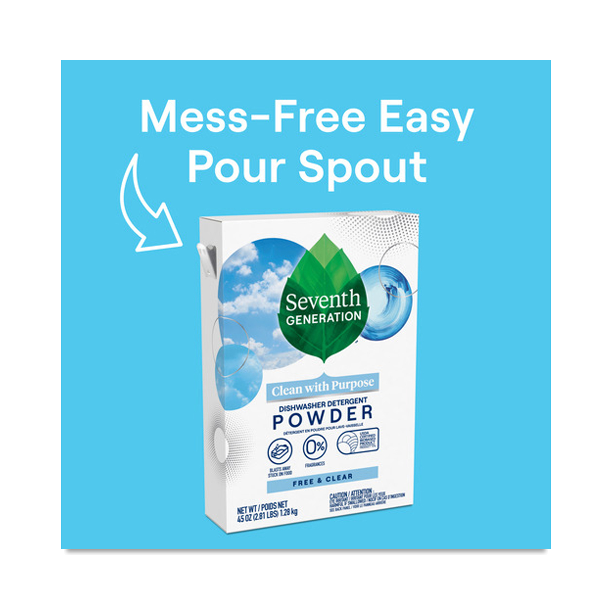 Dishwasher Detergent Powder by Seventh Generation | Thrive