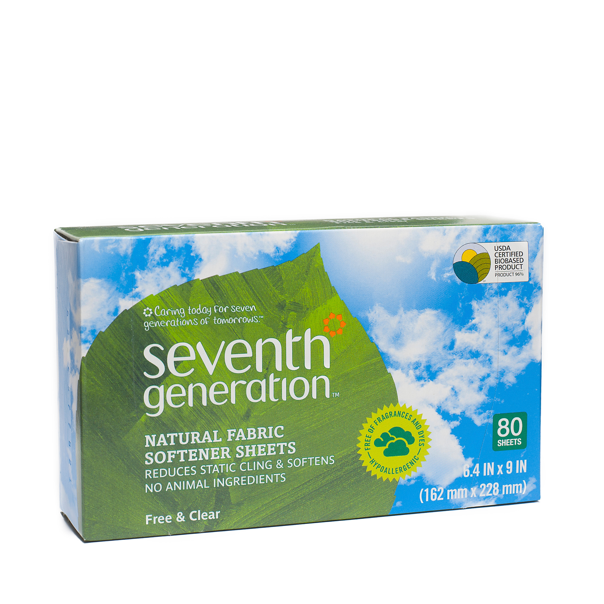 Free and Clear Fabric Softener Sheets