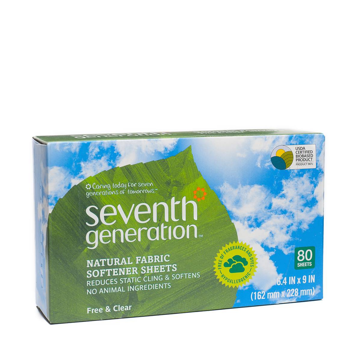 Free & Clear Fabric Softener Sheets Thrive Market