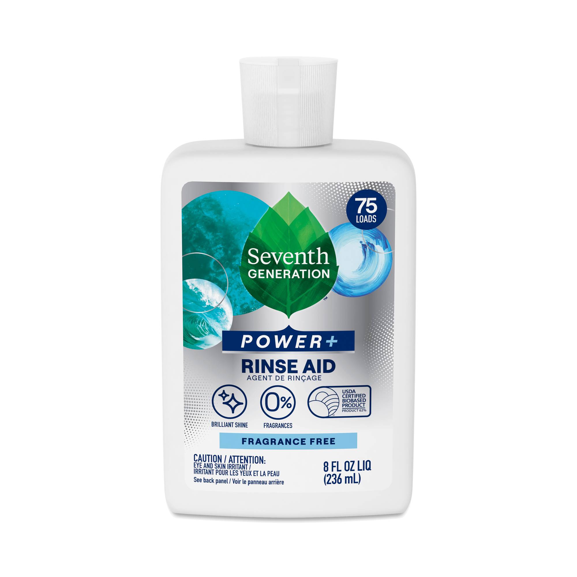 Power + Rinse Aid, Fragrance Free