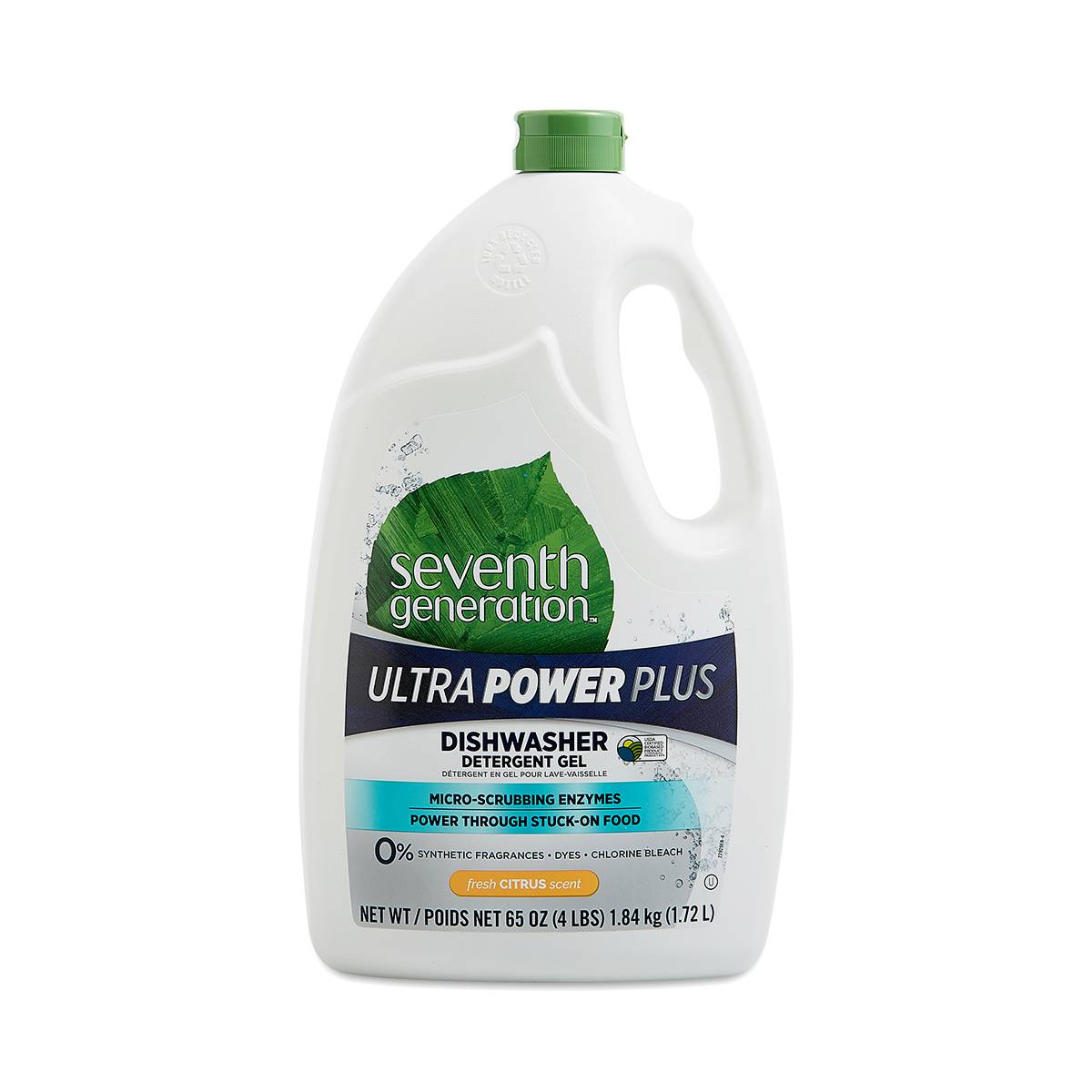 Ultra Power Plus Dishwasher Detergent Gel by Seventh Generation