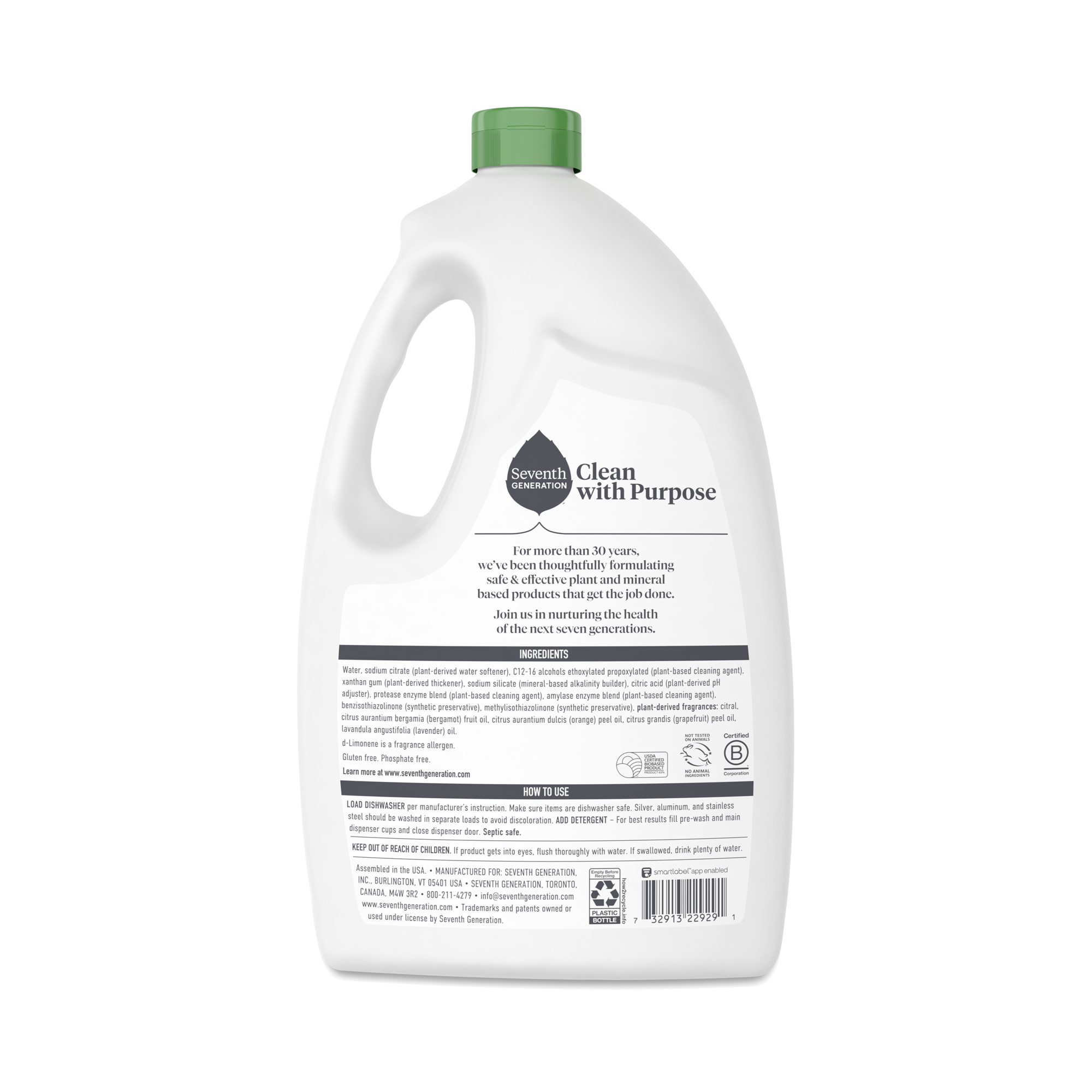 Seventh Generation Dishwasher Detergent Gel - Thumbnail 4