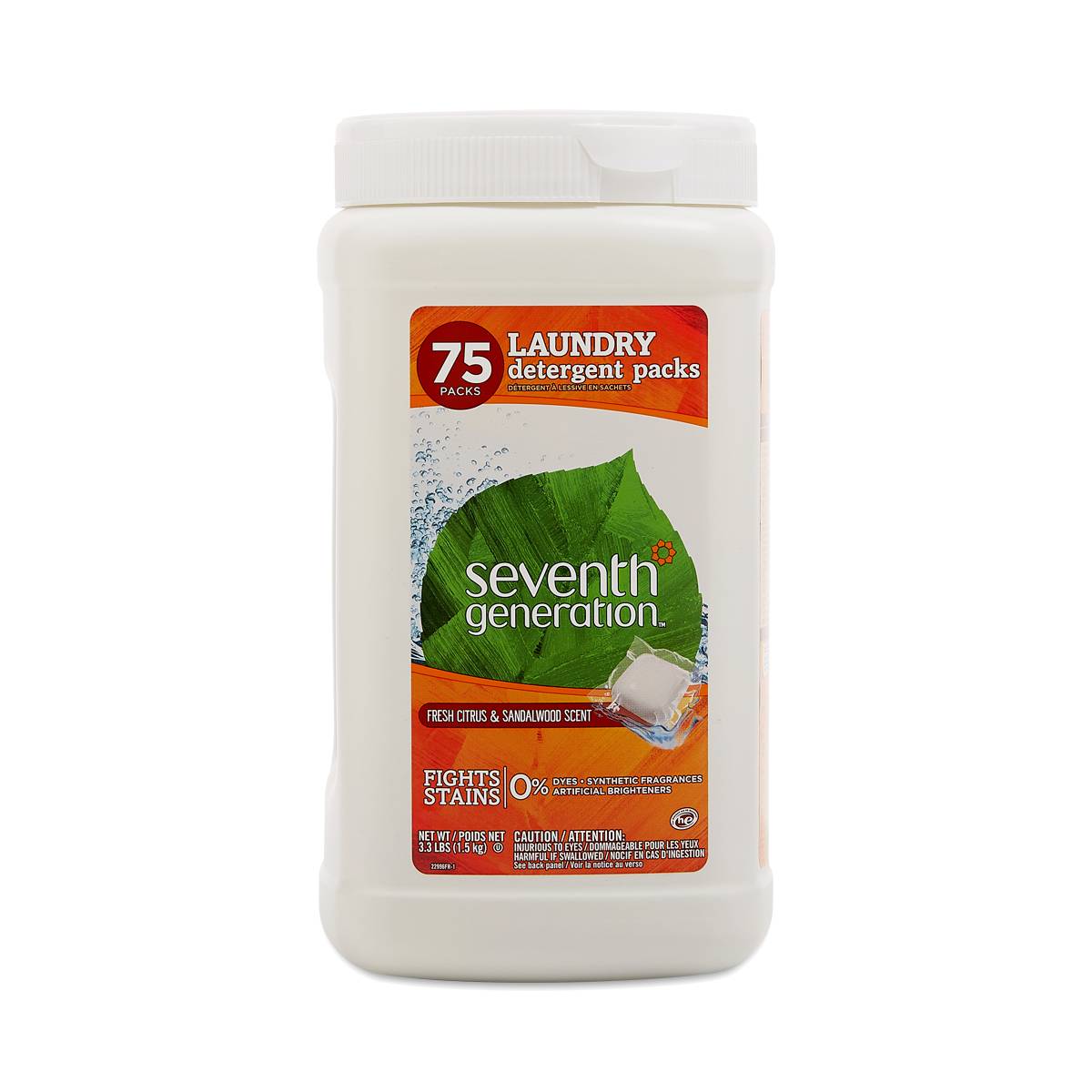 Citrus & Sandalwood Laundry Detergent Packs Thrive Market