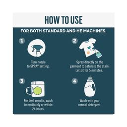 Laundry Stain Remover Spray, Fragrance Free