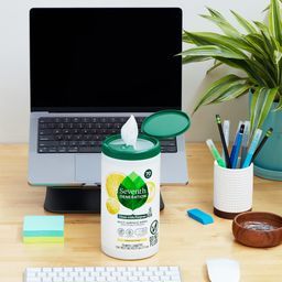 Multi Surface Cleaning Wipes, Lemon Zest