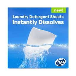 Laundry Detergent Sheets, Free & Clear
