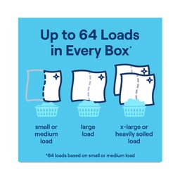 Laundry Detergent Sheets, Free & Clear