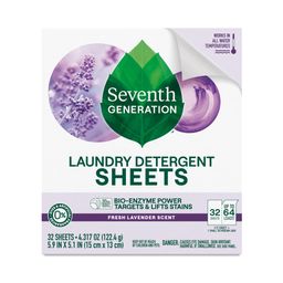 Laundry Detergent Sheets, Fresh Lavender