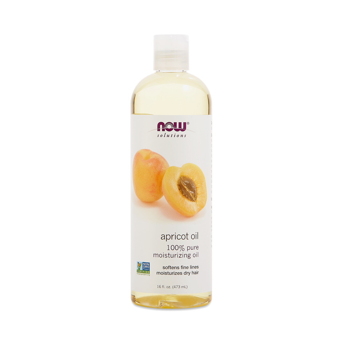 Pure Apricot Oil, 16 fl oz (473 ml)