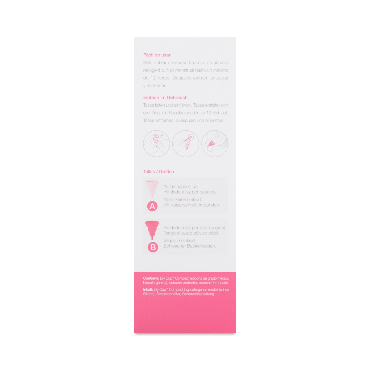 Copa menstrual intimina