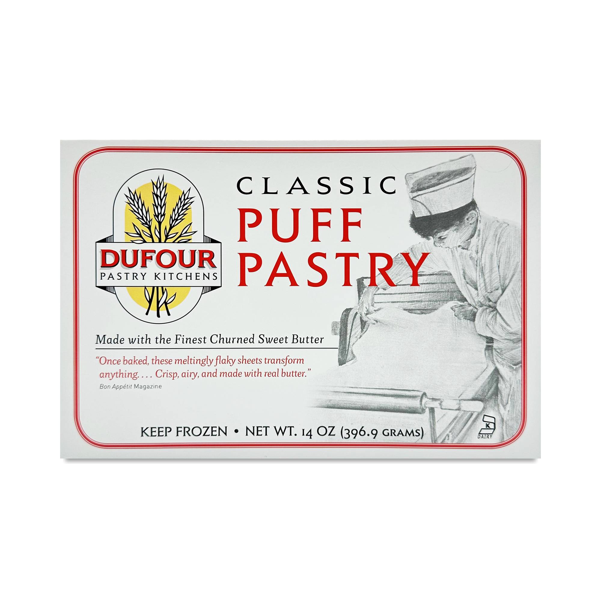 Classic All-Butter Puff Pastry Dough