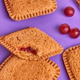 Jammies, Sunflower Seed Butter & Grape Jelly Sandwich