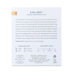Organic Scented Black Tea, Earl Grey