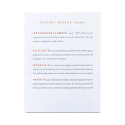 Organic Black Tea & Botanicals, Masala Chai