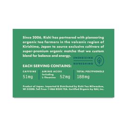 Organic Single Origin, Everyday Matcha