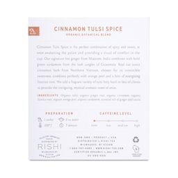 Organic Botanical Blend Tea, Cinnamon Tulsi Spice