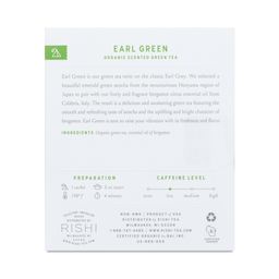 Organic Scented Green Tea, Earl Green