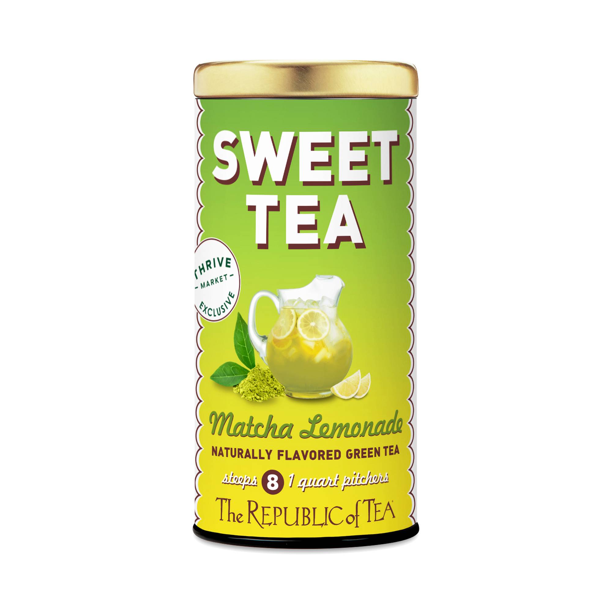 Sweet Iced Tea, Matcha Lemonade