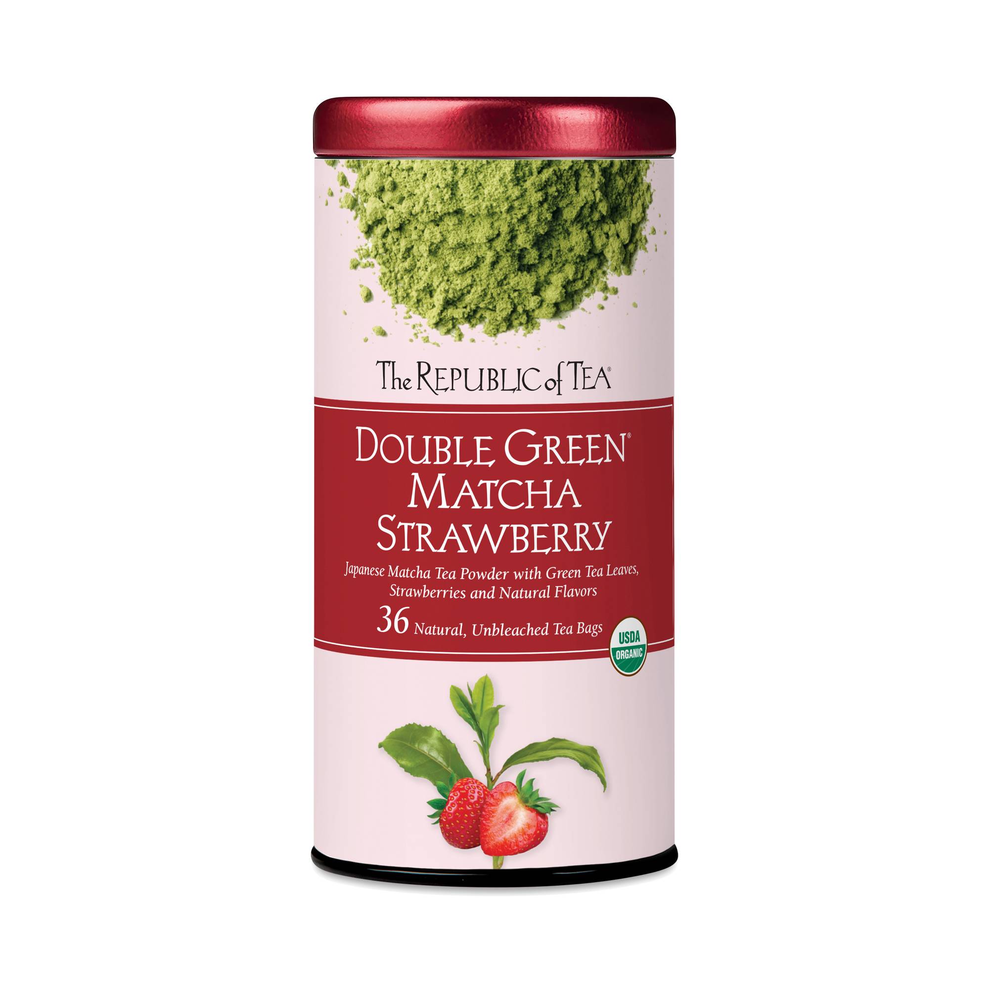 Double Green Matcha Tea, Strawberry