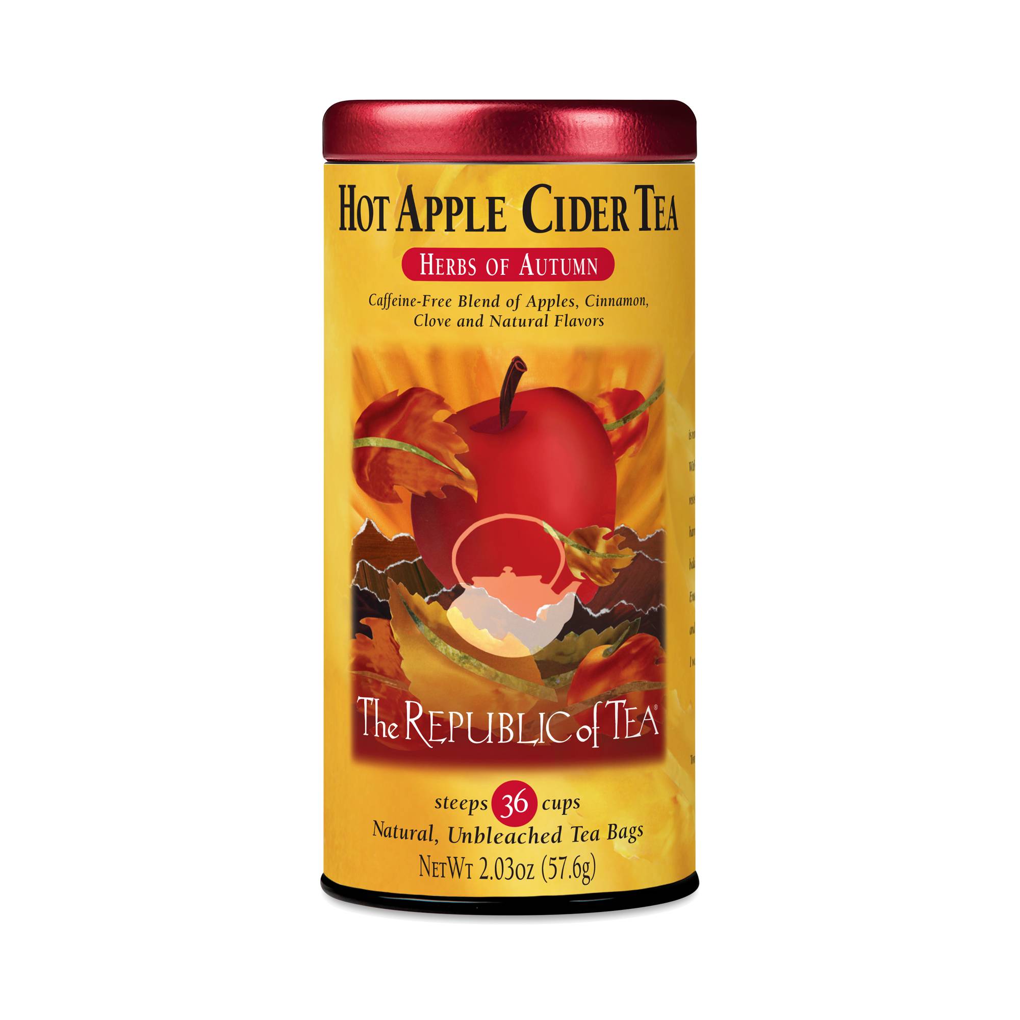 Hot Apple Cider Tea, Herbs of Autumn