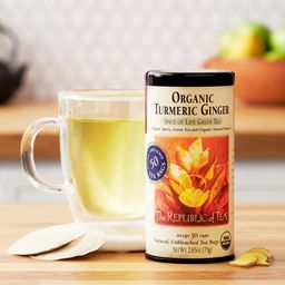 Organic Turmeric Ginger Green Tea
