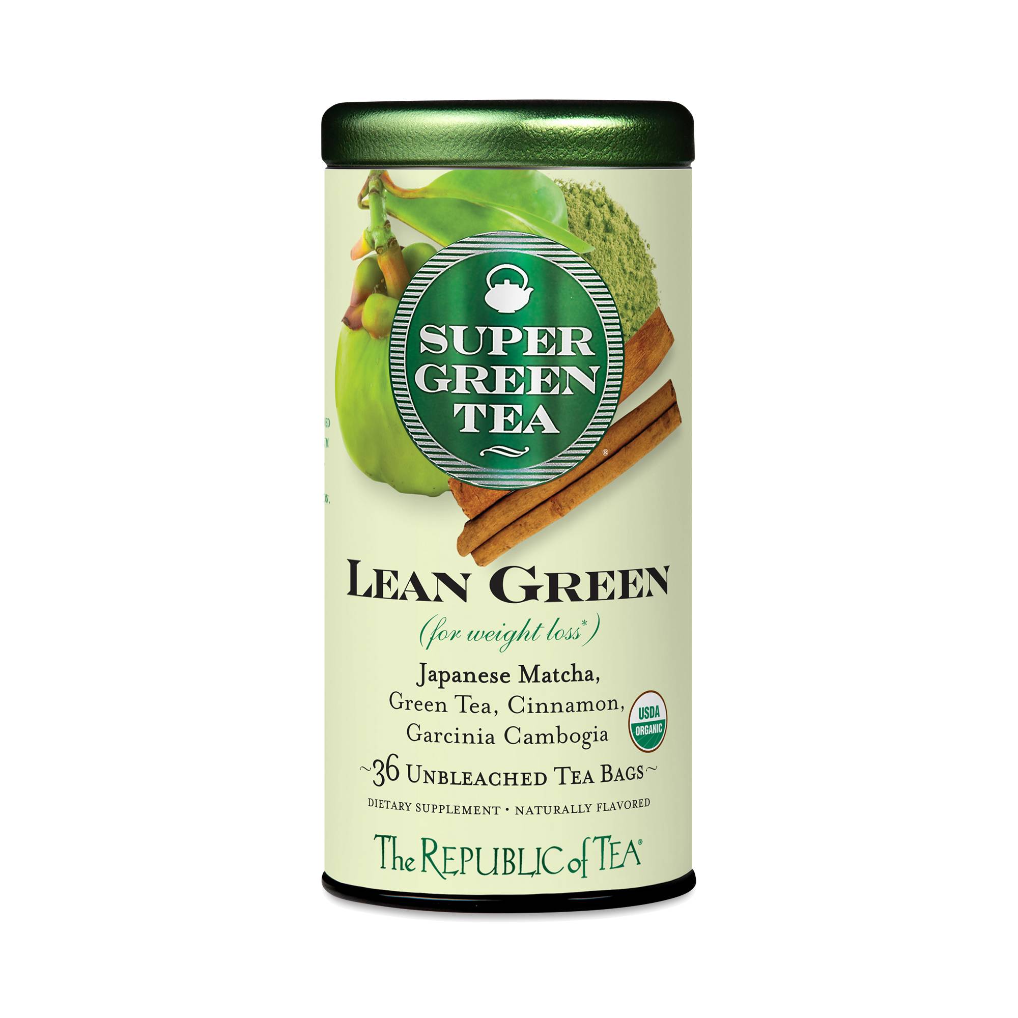 Organic SuperGreen Tea, Lean Green