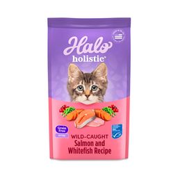 Holistic Grain Free Dry Food for Kittens, Salmon & Whitefish