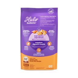 Holistic Dry Dog Food for Adult Dogs, Chicken & Brown Rice