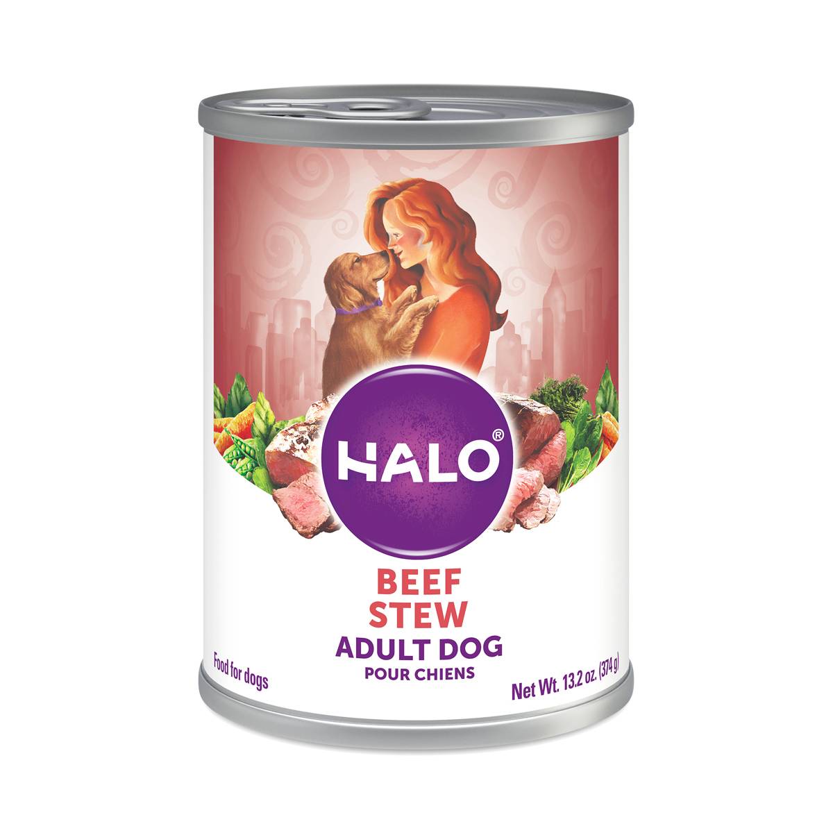Halo Canned Dog Food for Adult Dogs, Beef Recipe Thrive Market