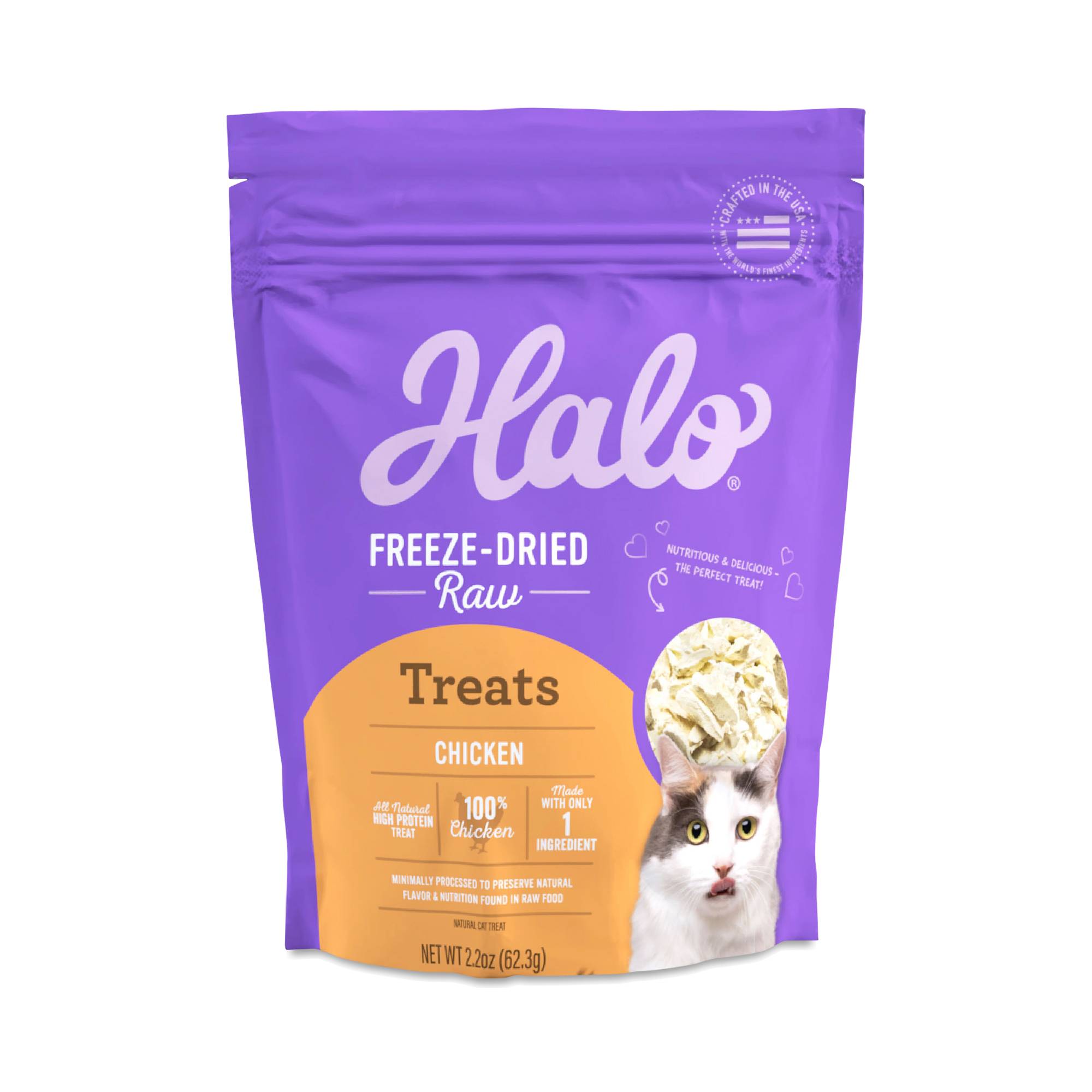 Freeze Dried Cat Treats, Chicken Recipe, All Life Stages