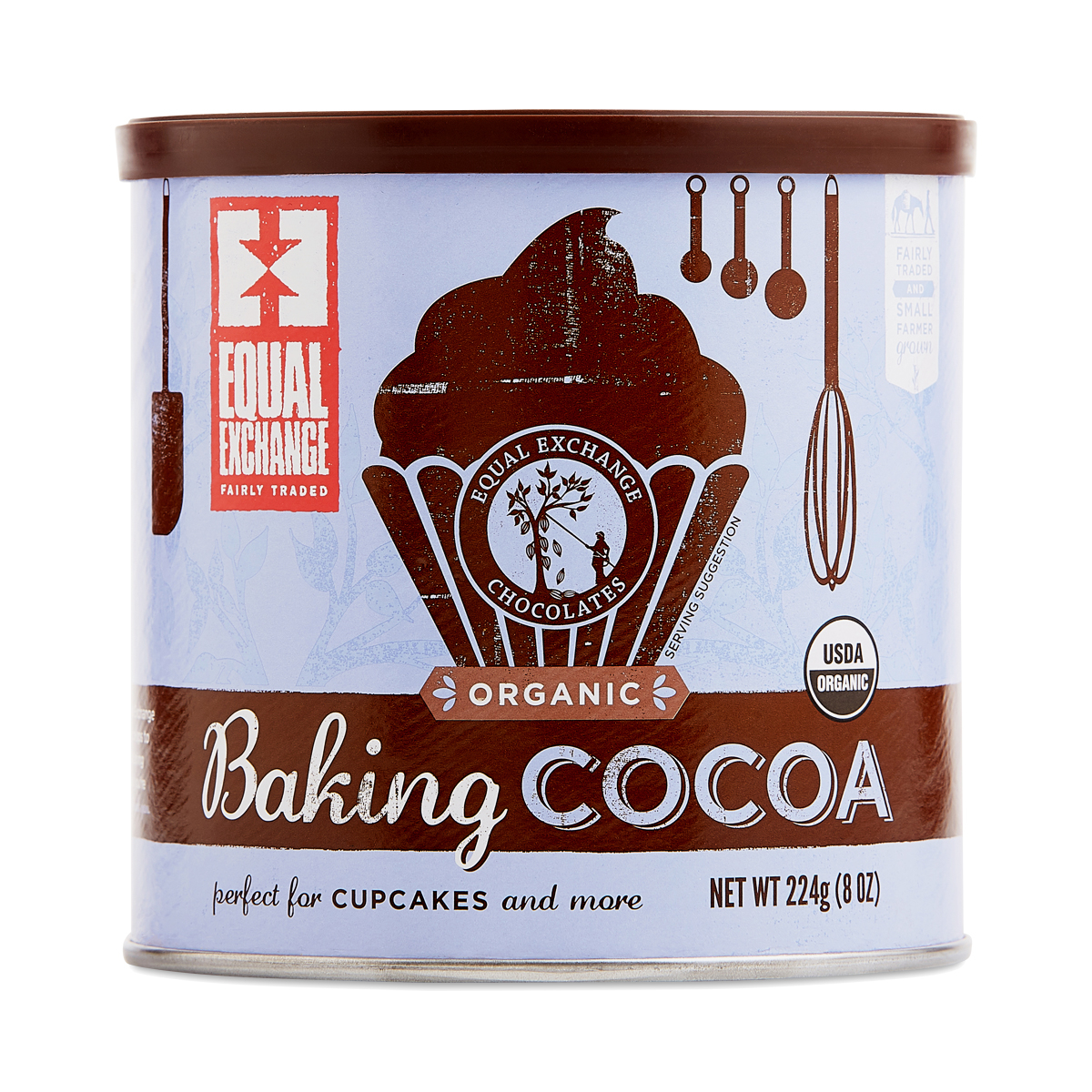 Organic Baking Cocoa - 8 oz can