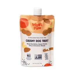 Creamy Dog Treats, Nut Butter, Sweet Potato & Chia Seeds