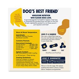 Creamy Dog Treats, Peanut Butter & Banana