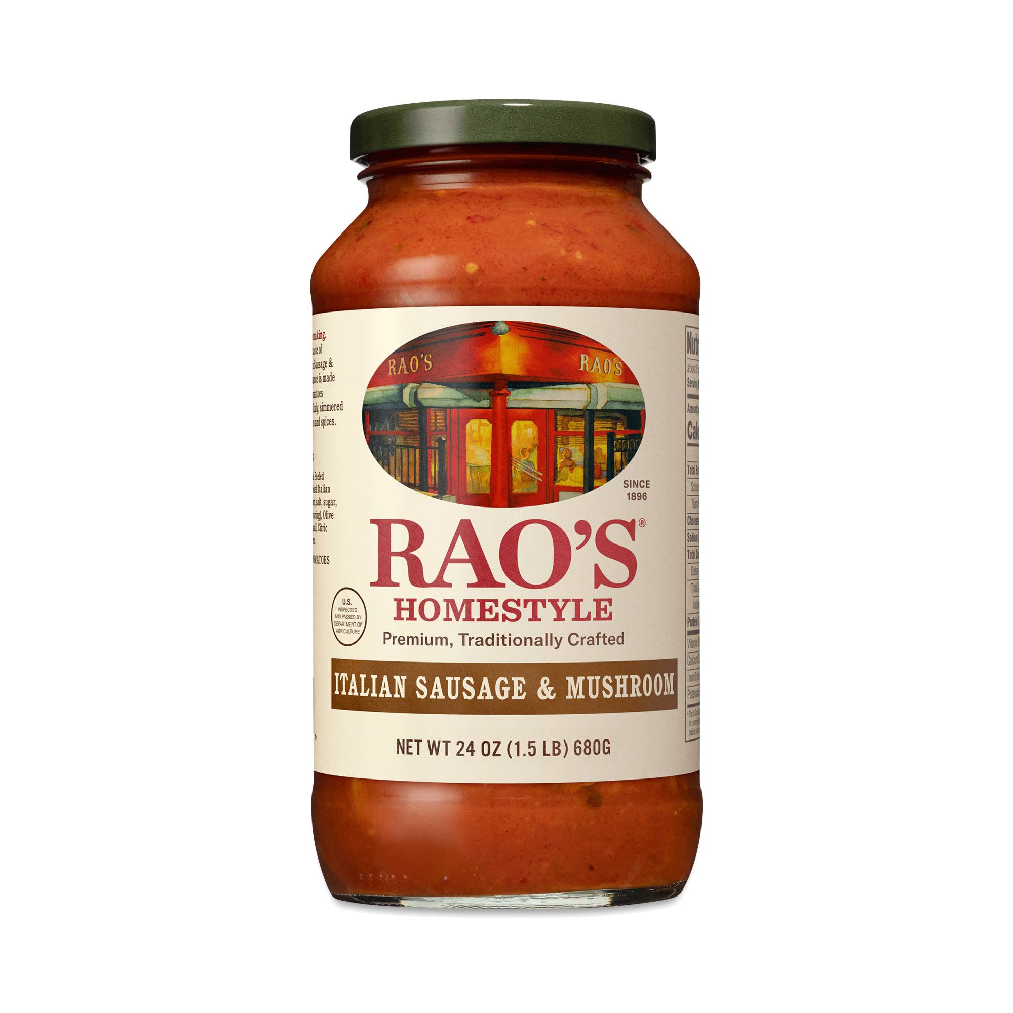 Italian Sausage & Mushroom Sauce