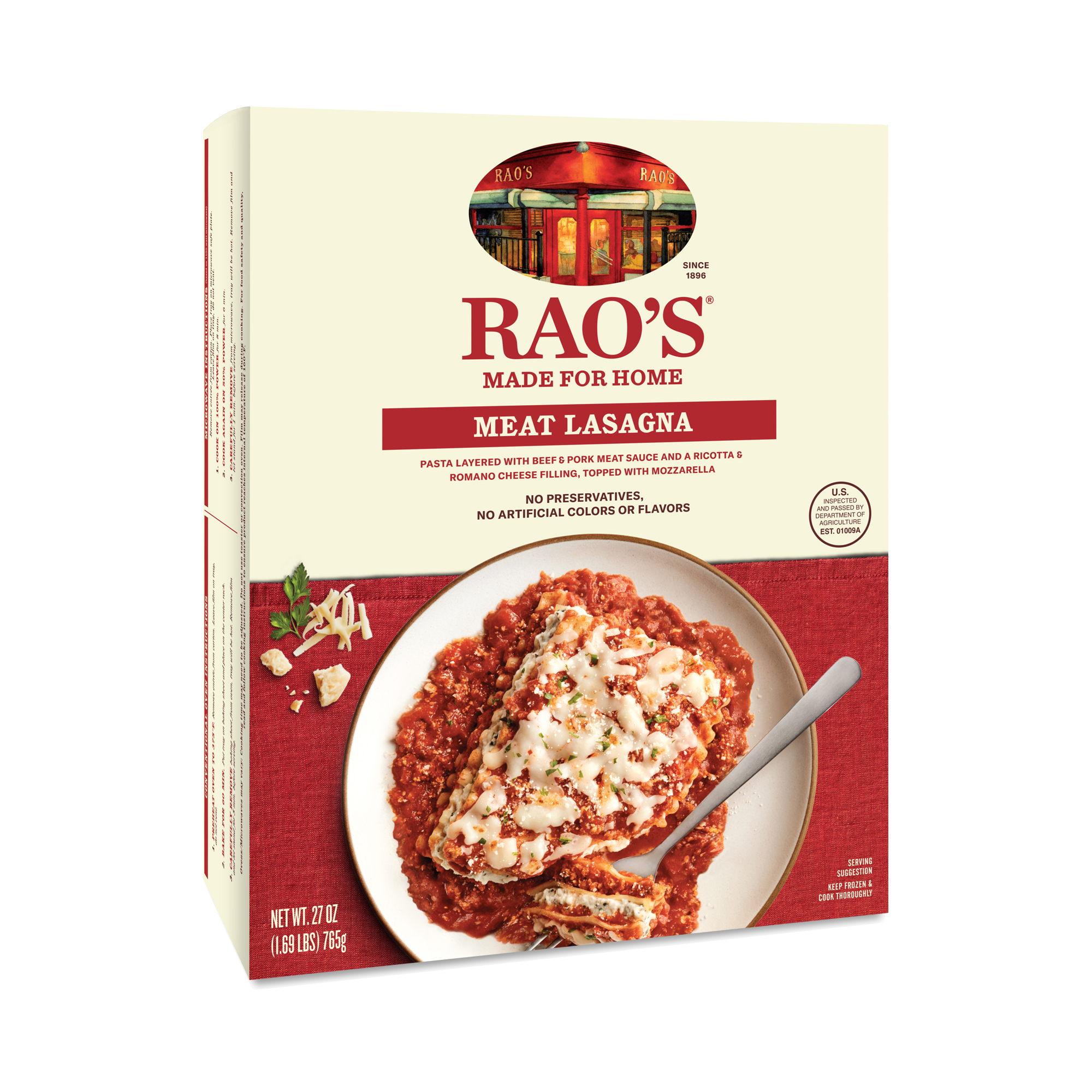 Rao's Homemade Meat Lasagna, Family Size Thrive Market