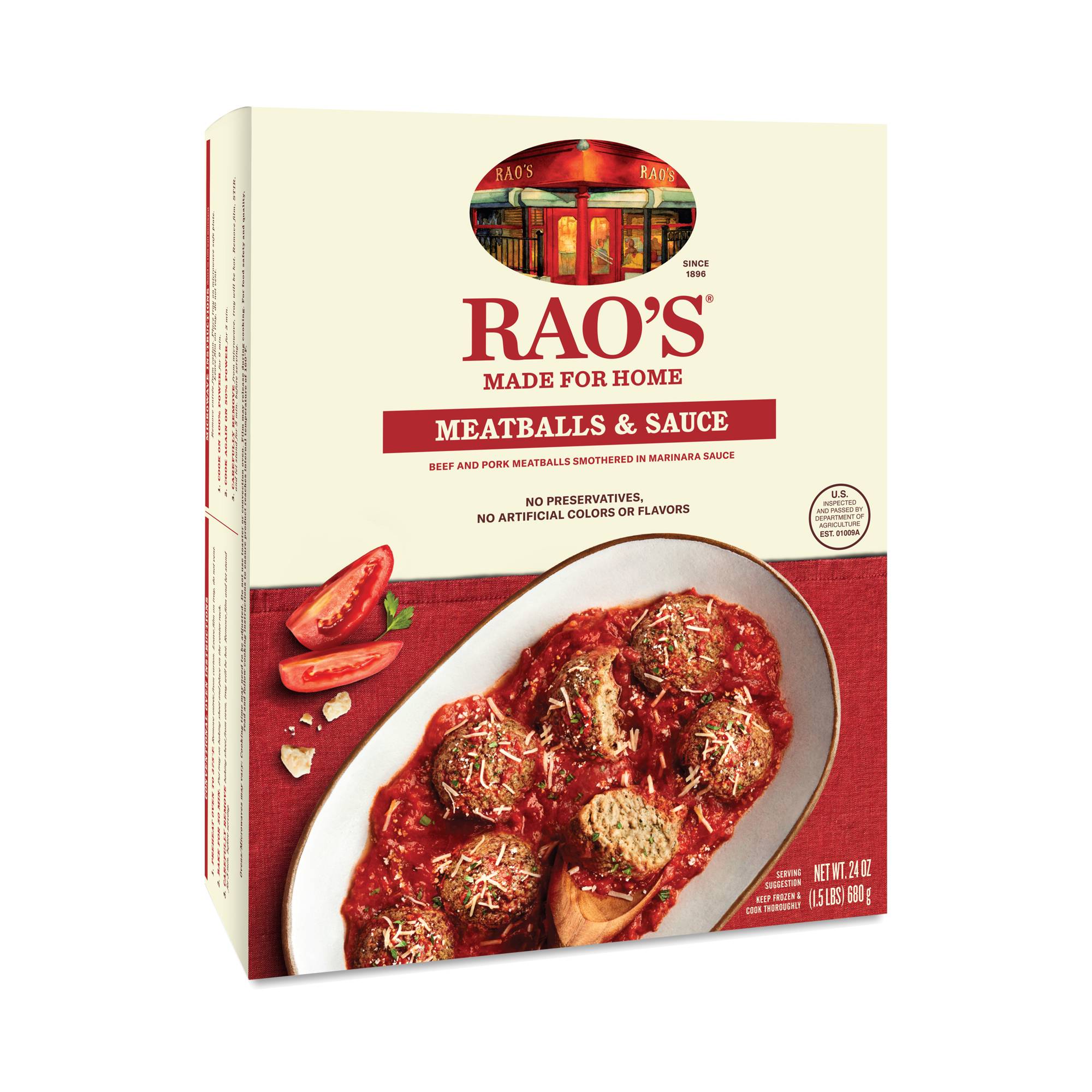 Meatballs & Sauce, Family Size