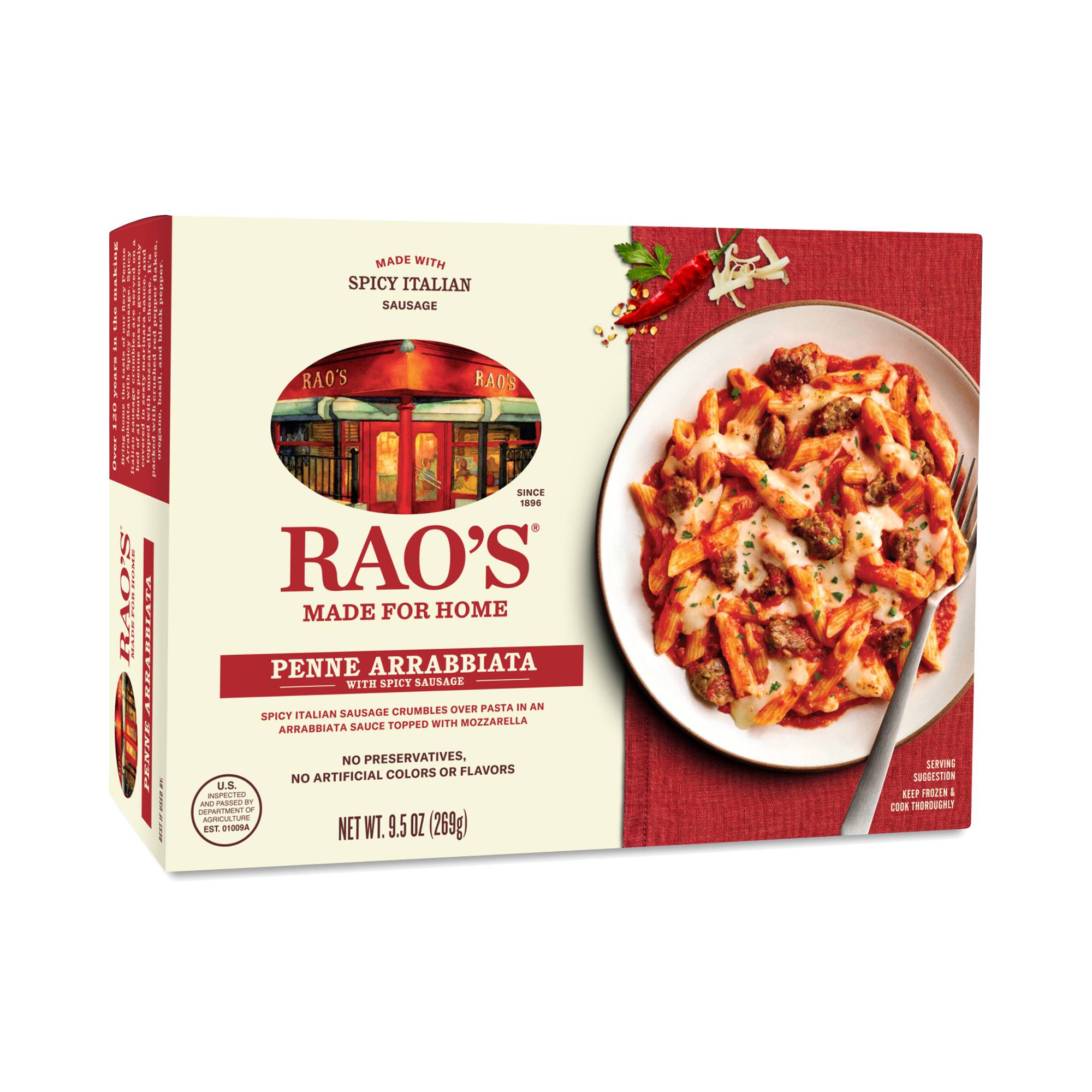 Penne Arrabbiata with Spicy Sausage