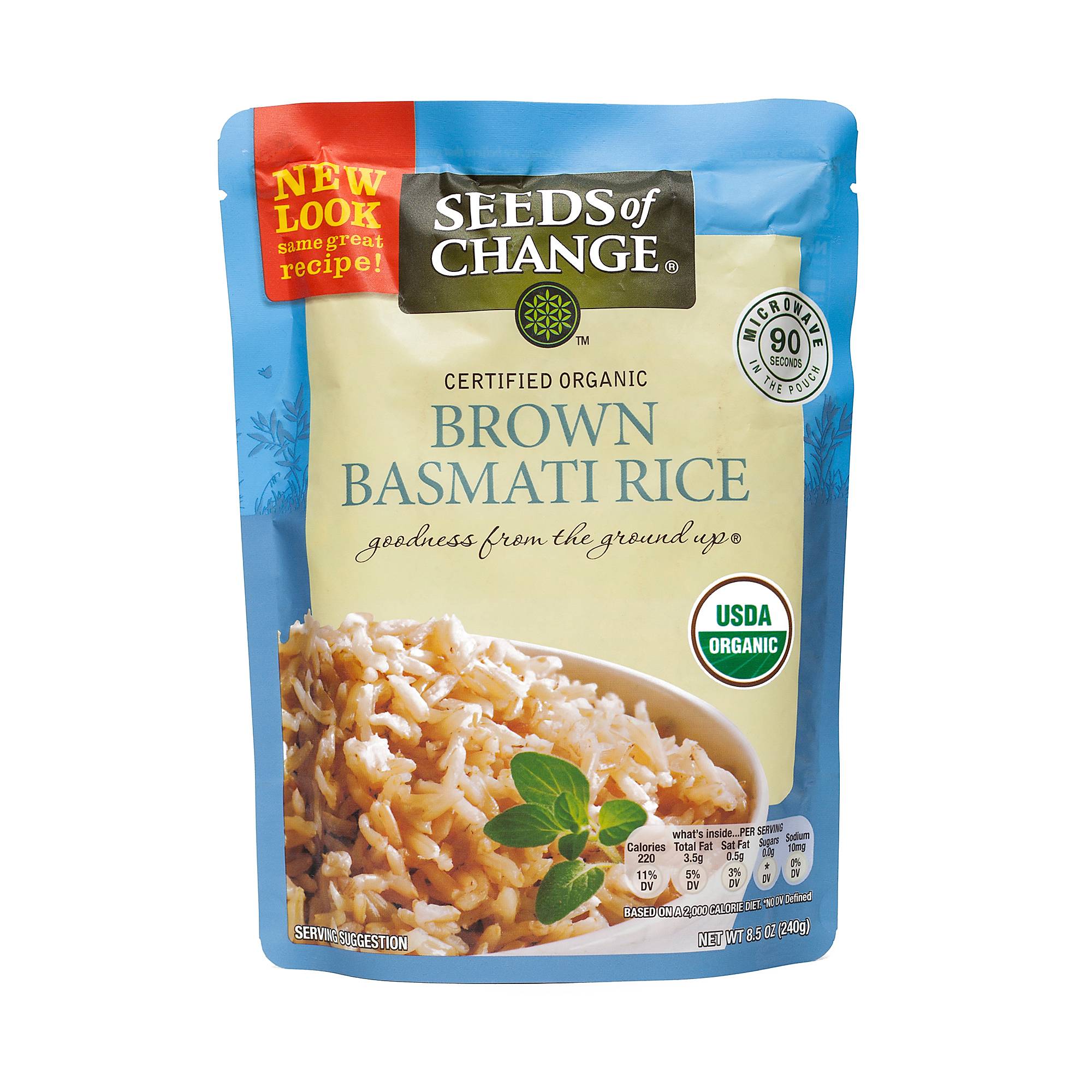 Microwavable Brown Basmati Rice by Seeds of Change Thrive Market