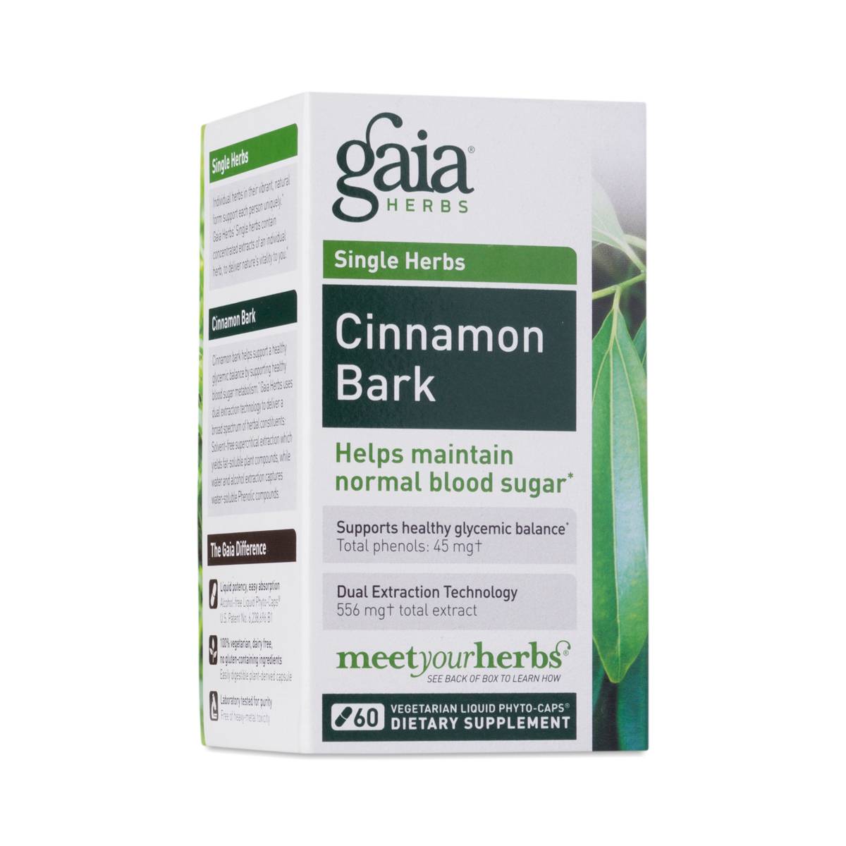 60 ct. Cinnamon Bark by Gaia Herbs Thrive Market