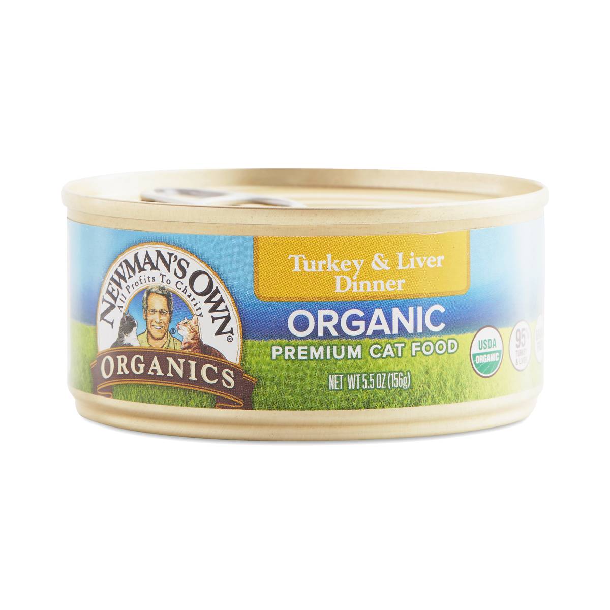 Newman's Own Turkey & Liver Dinner Wet Cat Food Thrive Market