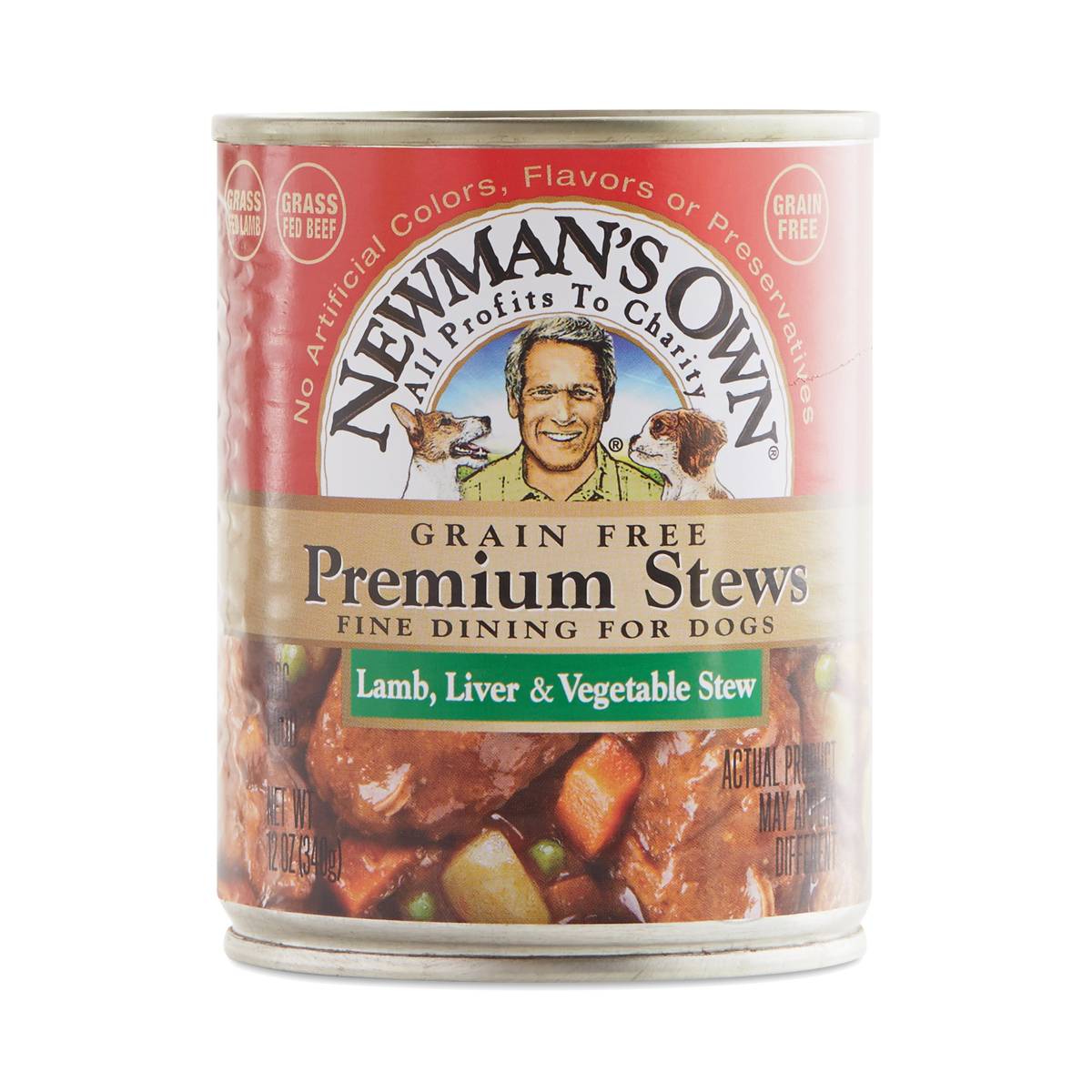Newman's Own Premium Lamb, Liver & Vegetable Stew Canned Dog Food