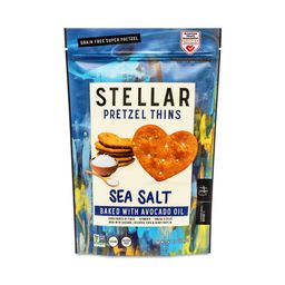 Stellar Pretzel Thins, Sea Salt