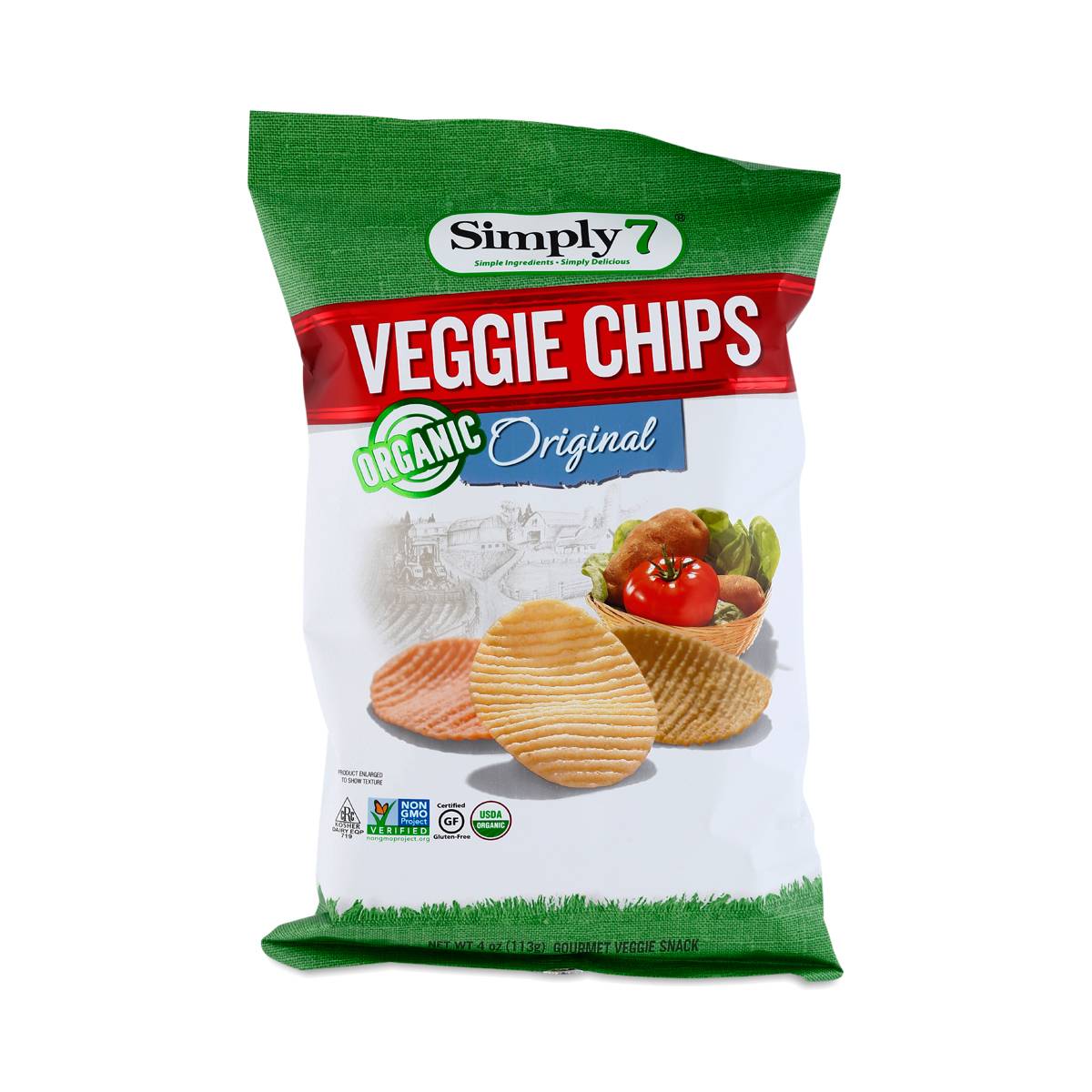Organic Veggie Chips by Simply 7 Thrive Market