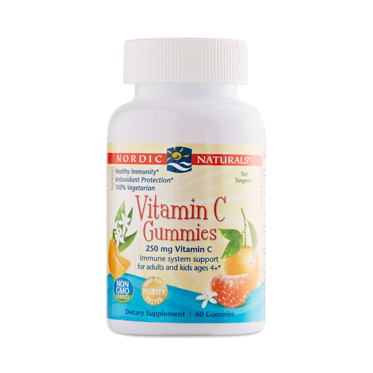 Tangerine Vitamin C Gummies by Nordic Naturals Thrive Market
