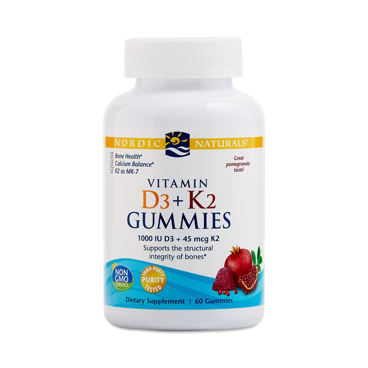 Vitamin D3 + K2 Gummies