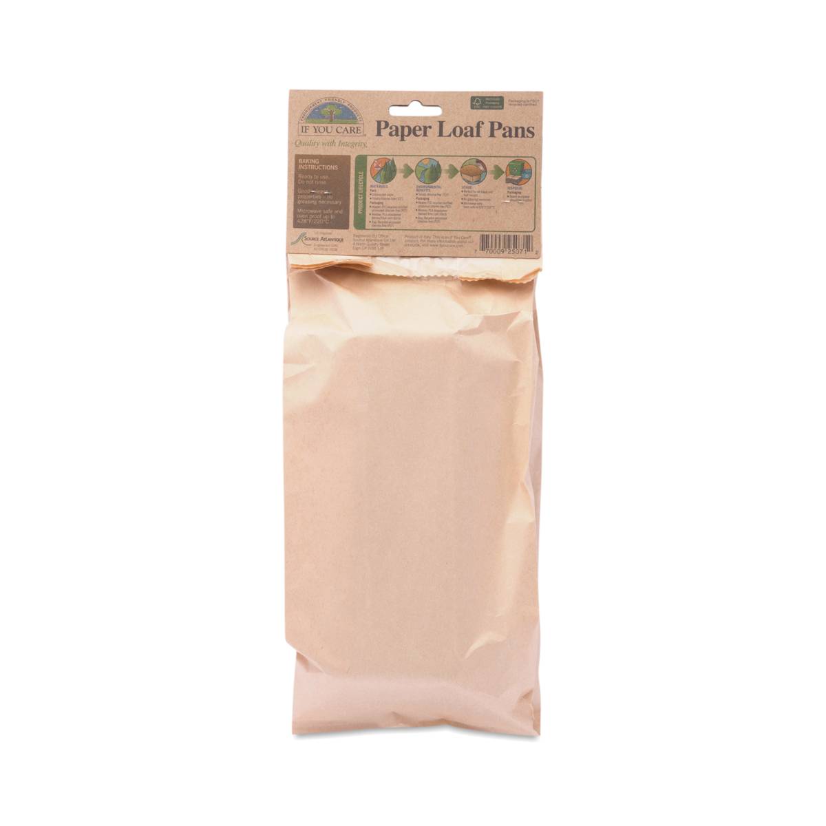 Paper Loaf Pans by If You Care Thrive Market