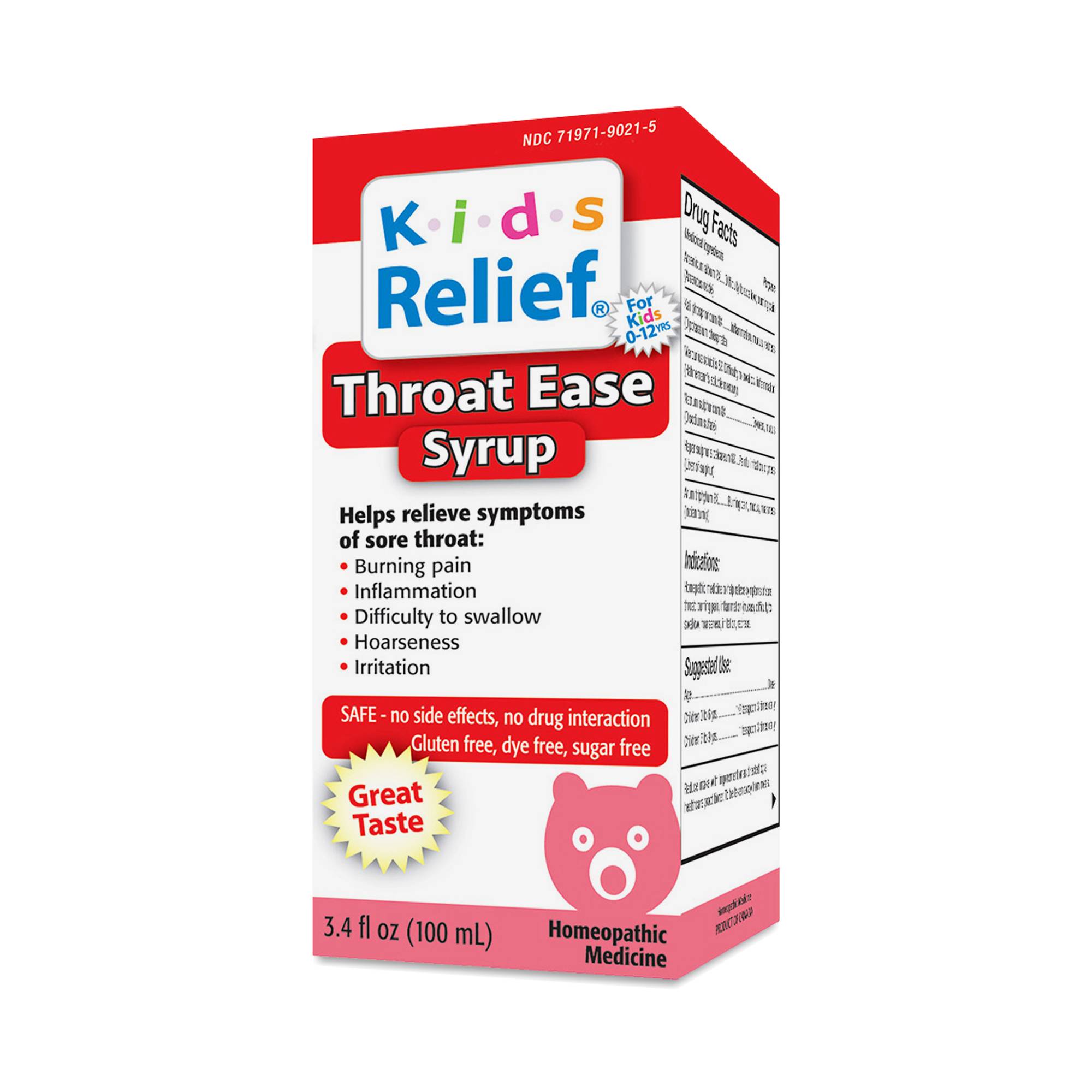 Kids Relief™ Throat Ease Syrup
