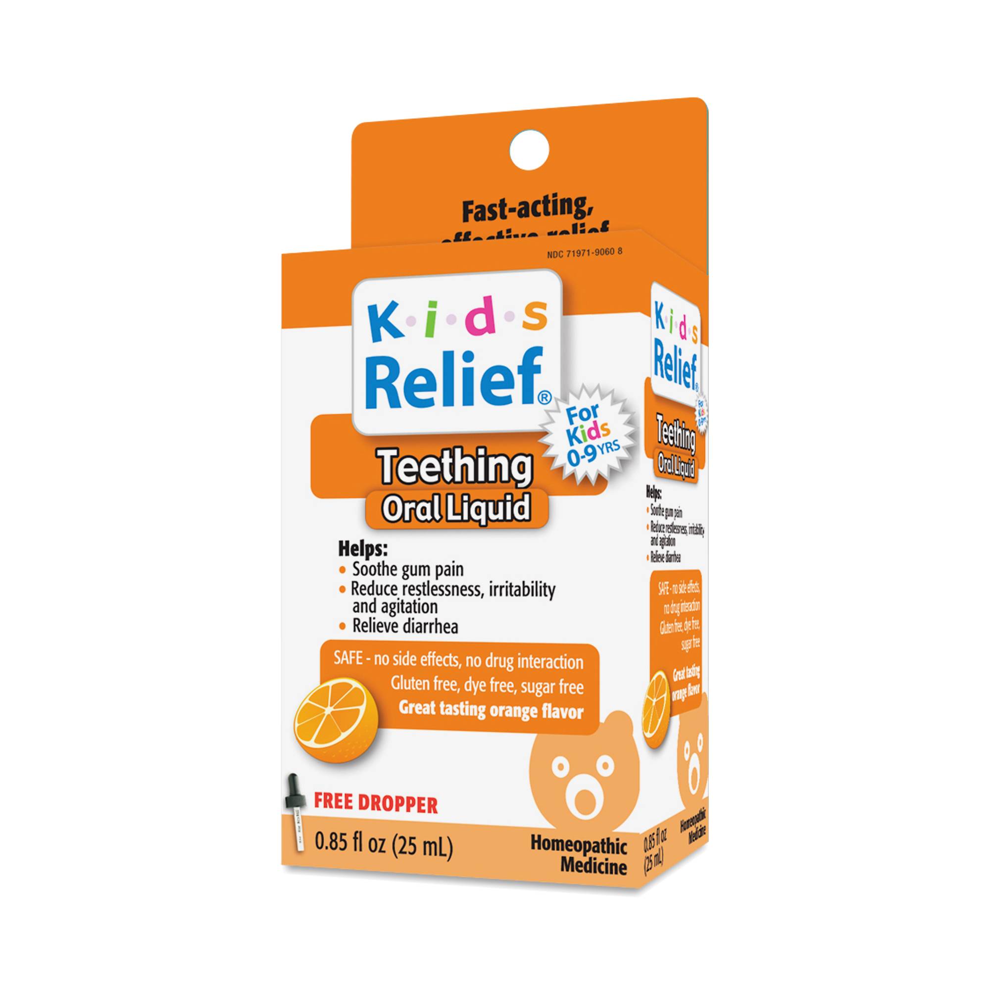 Kids Relief‚Ñ¢ Teething Oral Solution, Orange