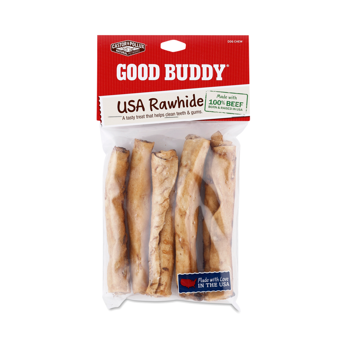Good Buddy Rawhide Dog Bones