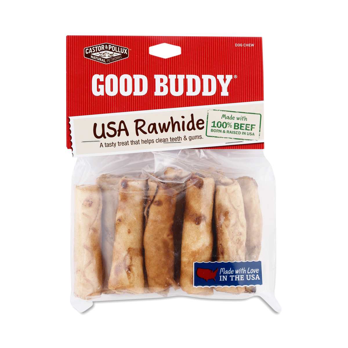 Good Buddy Rawhide Mini Rolls